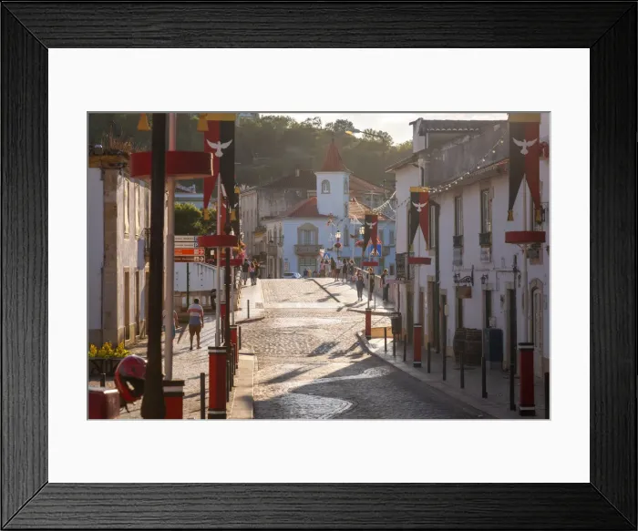 Framed Print : A street in the old town of Tomar, Santarem District, Estremadura, Portugal Framed Print : A street in the old town of Tomar, Santarem District, Estremadura, Portugal