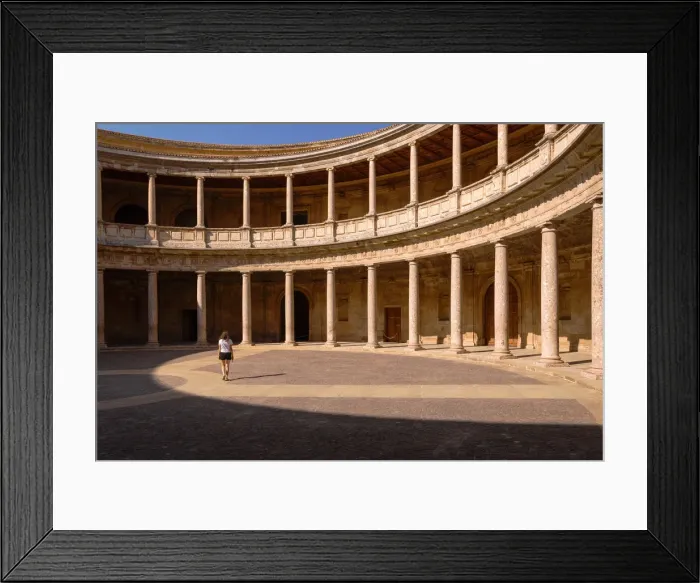Framed Print : Charles V Palace, Alhambra, Granada, Andalusia, Spain Framed Print : Charles V Palace, Alhambra, Granada, Andalusia, Spain