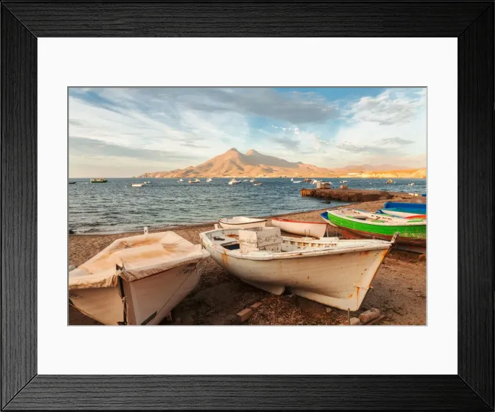 Framed Print : Cabo de Gata National Park, Almeria Province, Region Andalucia, Spain Framed Print : Cabo de Gata National Park, Almeria Province, Region Andalucia, Spain
