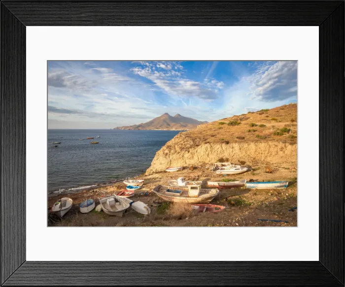 Framed Print : Cabo de Gata National Park, Almeria Province, Region Andalucia, Spain Framed Print : Cabo de Gata National Park, Almeria Province, Region Andalucia, Spain