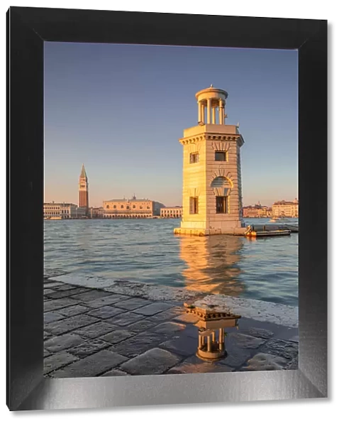 The lighthouse of San Giorgio Maggiore, Venice, Veneto, Italy