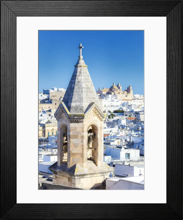 Framed Print : The white village of Ostuni called The white city. Ostuni, Apulia, Italy Framed Print : The white village of Ostuni called The white city. Ostuni, Apulia, Italy