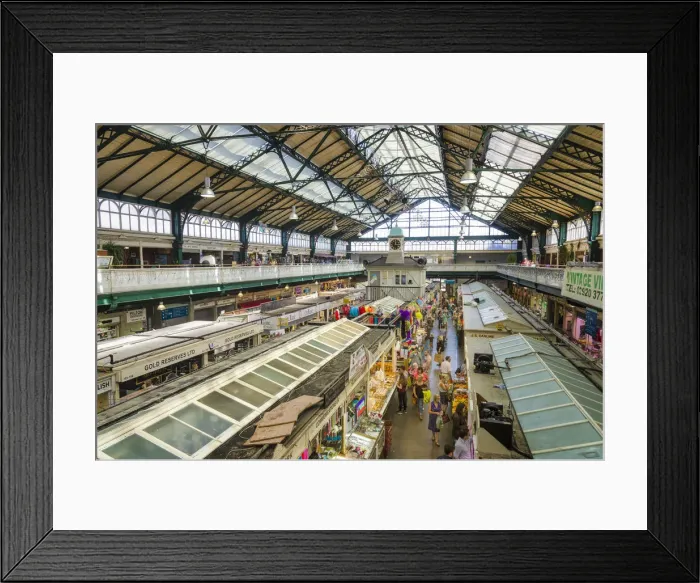 Framed Print : Cardiff central market, Cardiff, wales, uk Framed Print : Cardiff central market, Cardiff, wales, uk