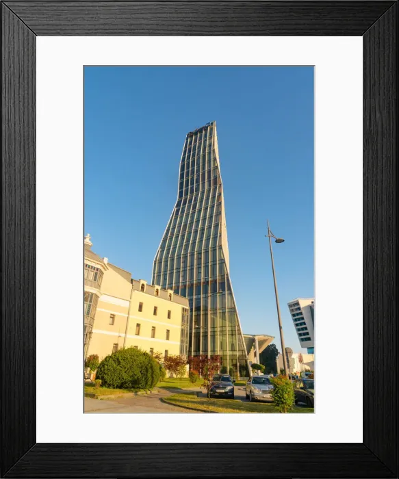 Framed Print : One of the modern tower in the skyline of Batumi. Batumi, Agiara region, Georgia Framed Print : One of the modern tower in the skyline of Batumi. Batumi, Agiara region, Georgia