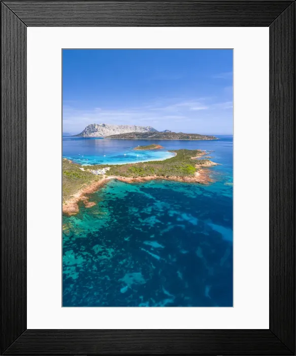 Framed Print : Capo Coda Cavallo and the Island of Tavolara (San Teodoro, Sassari province, Sardinia Framed Print : Capo Coda Cavallo and the Island of Tavolara (San Teodoro, Sassari province, Sardinia