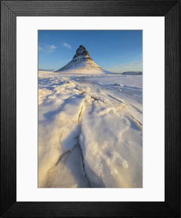 Framed Print : Ice cracks at Kirkjufell, Grundarfjorour, Sn√aefellsnes peninsula, Vesturland region, Iceland Framed Print : Ice cracks at Kirkjufell, Grundarfjorour, Sn√aefellsnes peninsula, Vesturland region, Iceland