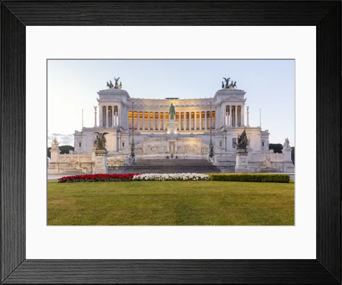 Framed Print : View of the Vittoriano monument, called also Altare della Patria in Venezia square Framed Print : View of the Vittoriano monument, called also Altare della Patria in Venezia square