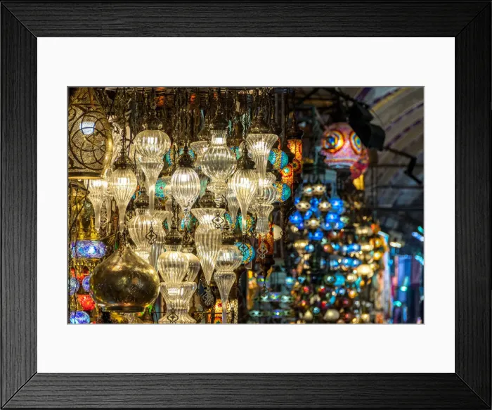 Framed Print : Turkish lamps, Grand Bazaar, Istanbul, Turkey Framed Print : Turkish lamps, Grand Bazaar, Istanbul, Turkey