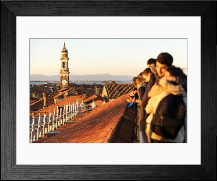 Framed Print : The terrace of Fontego dei Tedeschi (or Fondaco dei Tedeschi). Venice, Veneto, Italy Framed Print : The terrace of Fontego dei Tedeschi (or Fondaco dei Tedeschi). Venice, Veneto, Italy