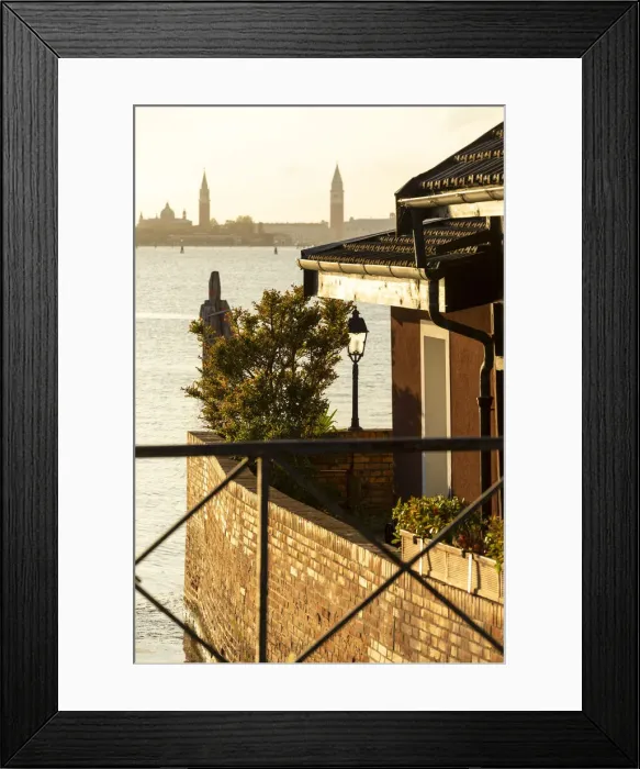 Framed Print : View towards Venice, Lido, Veneto, Italy Framed Print : View towards Venice, Lido, Veneto, Italy