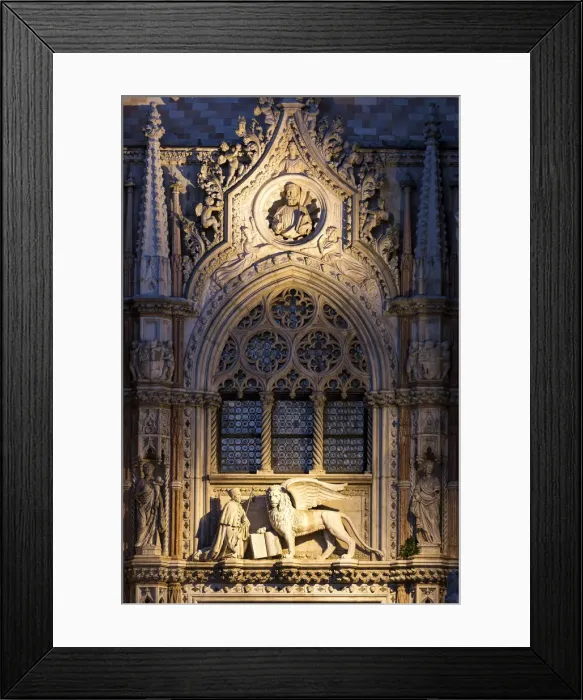 Framed Print : Porta della Carta, Doges Palace, St Marks Square, Venice, Veneto, Italy Framed Print : Porta della Carta, Doges Palace, St Marks Square, Venice, Veneto, Italy