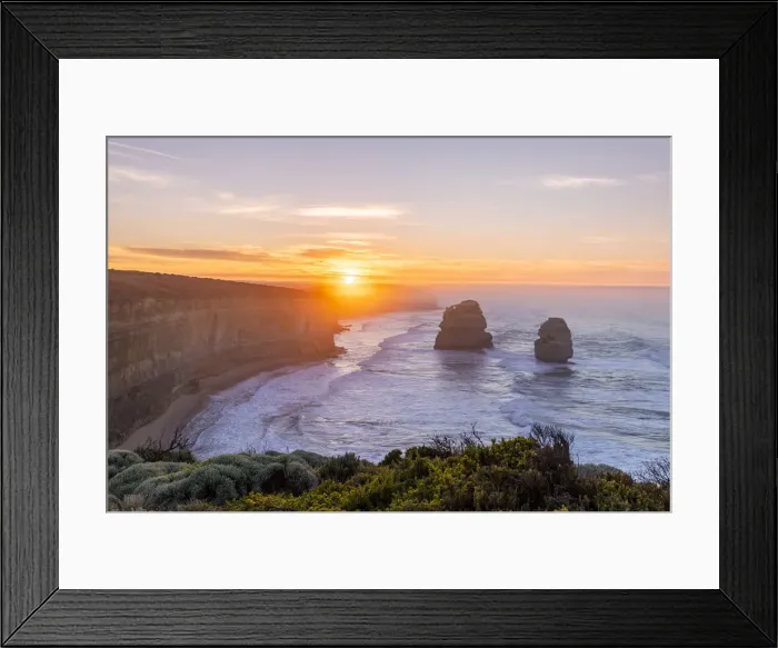 Framed Print : Gibosns Beach, Twelve Apostles Marine National Park near Port Campbell