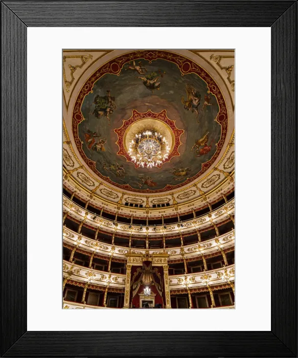 Framed Print : The Interior of Teatro Regio. Parma, Emilia Romagna, Italy Framed Print : The Interior of Teatro Regio. Parma, Emilia Romagna, Italy