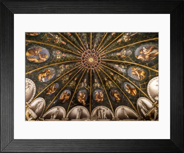 Framed Print : Room of San Paolo inside monastery of Saint Paul (San Paolo) Framed Print : Room of San Paolo inside monastery of Saint Paul (San Paolo)