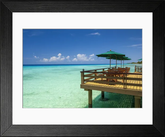 Framed Print : Kia Ora Resort, Rangiroa, Tuamotu Archipelago, French Polynesia Framed Print : Kia Ora Resort, Rangiroa, Tuamotu Archipelago, French Polynesia