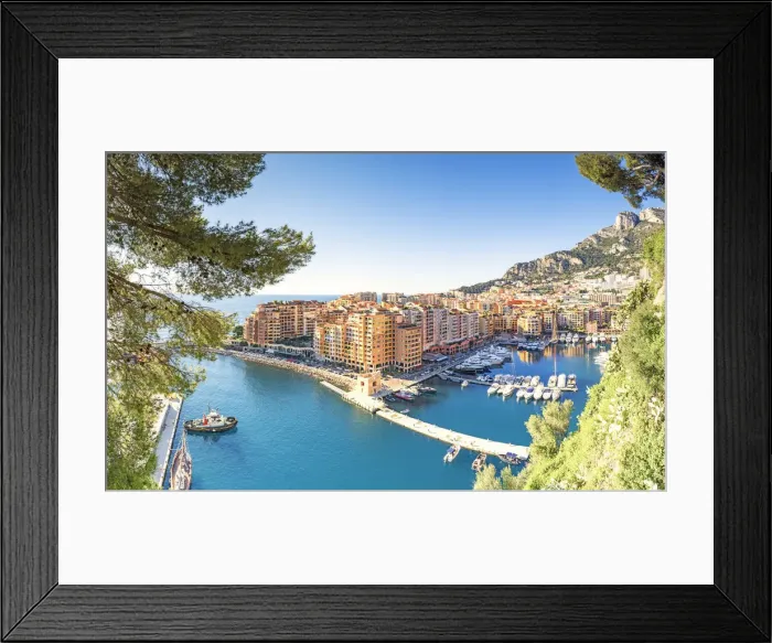 Framed Print : Monte carlo, Principality of Monaco Framed Print : Monte carlo, Principality of Monaco