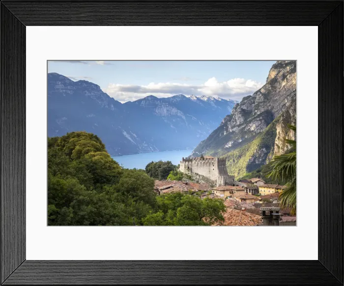 Framed Print : Tenno village, Trento province, Trentino Alto Adige, Italy Framed Print : Tenno village, Trento province, Trentino Alto Adige, Italy