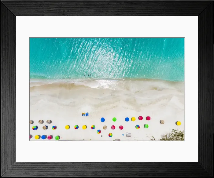 Framed Print : Darkwood Beach, Half Hyde Bay, Antigua Framed Print : Darkwood Beach, Half Hyde Bay, Antigua