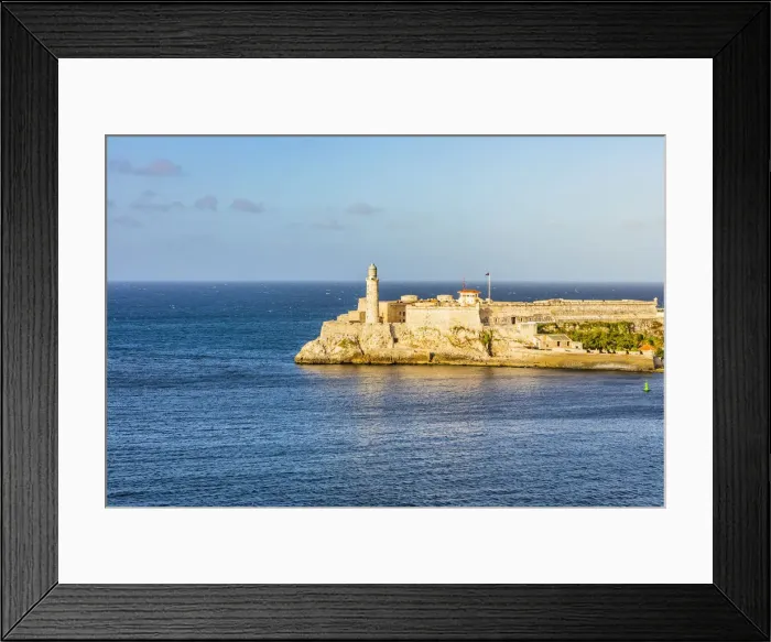 Framed Print : Elevated view of Castillo De Los Tres Reyes Del Morro (otherwise known as El Morro Framed Print : Elevated view of Castillo De Los Tres Reyes Del Morro (otherwise known as El Morro