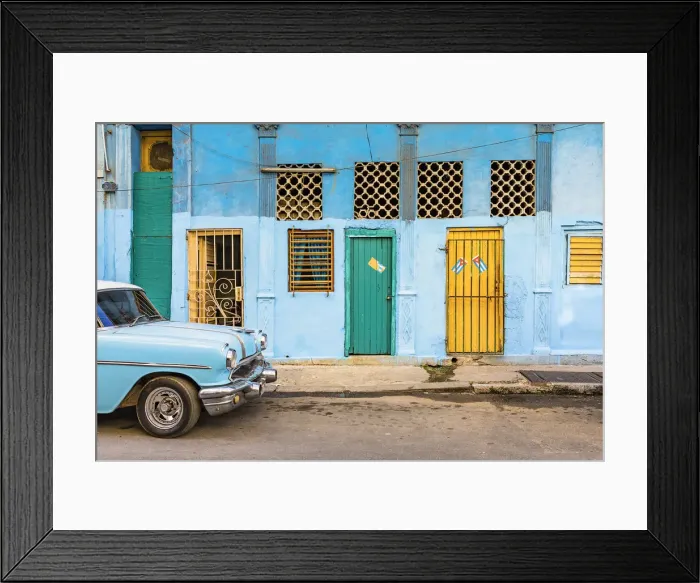 Framed Print : Centro Habana Province, Havana, Cuba