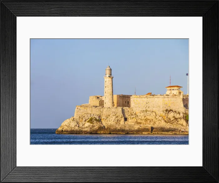 Framed Print : Castillo De Los Tres Reyes Del Morro (otherwise known as El Morro) from The Malecon Framed Print : Castillo De Los Tres Reyes Del Morro (otherwise known as El Morro) from The Malecon