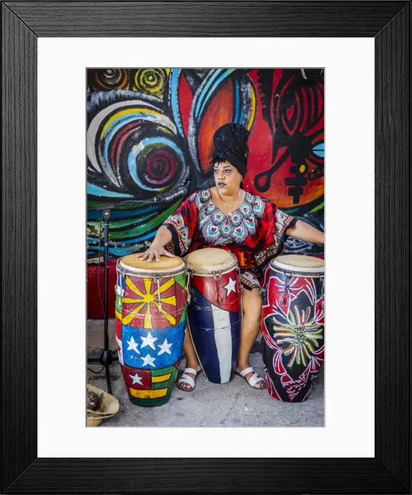 Framed Print : Every Sunday Rumba dancers perform in Callejon de hamel, Centro Habana Province, Havana Framed Print : Every Sunday Rumba dancers perform in Callejon de hamel, Centro Habana Province, Havana