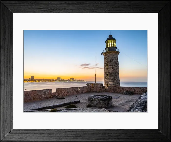 Framed Print : The lighthouse at Castillo De Los Tres Reyes Del Morro (otherwise known as El Morro Framed Print : The lighthouse at Castillo De Los Tres Reyes Del Morro (otherwise known as El Morro