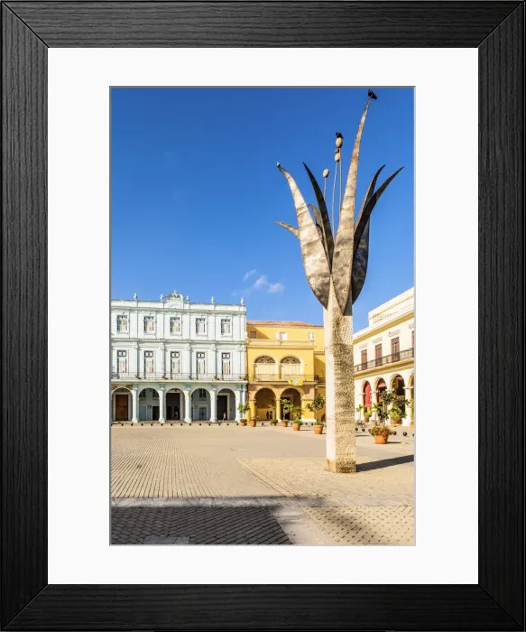 Framed Print : Plaza Vieja (Old Town Square), Havana, Cuba