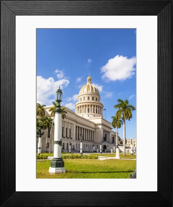 Framed Print : National Capitol building (El Capitolio), Centro Habana Province, Havana, Cuba Framed Print : National Capitol building (El Capitolio), Centro Habana Province, Havana, Cuba