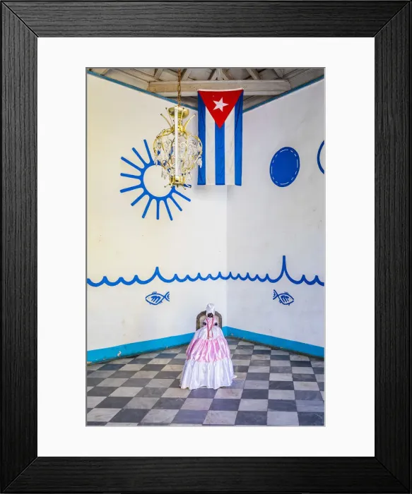 Framed Print : A doll in the entrance of a building in Trinidad, Sancti Spiritus, Cuba Framed Print : A doll in the entrance of a building in Trinidad, Sancti Spiritus, Cuba