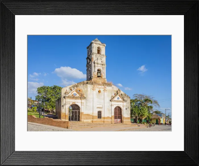 Framed Print : Iglesia de Santa Ana in Trinidad, Sancti Spiritus, Cuba Framed Print : Iglesia de Santa Ana in Trinidad, Sancti Spiritus, Cuba
