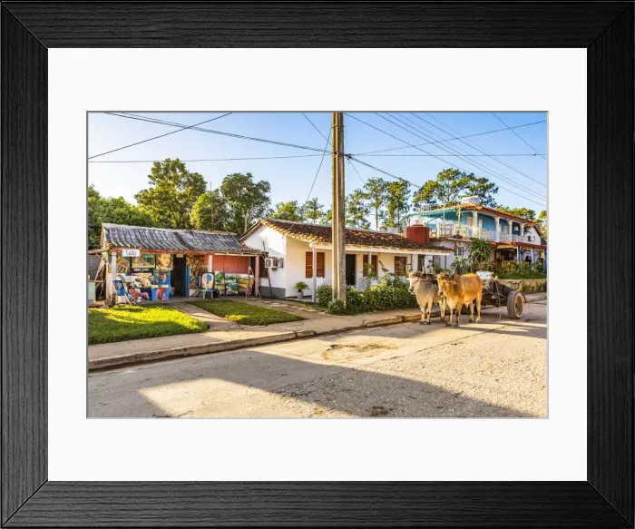 Framed Print : A street in Vinales, Pinar del Rio Province, Cuba Framed Print : A street in Vinales, Pinar del Rio Province, Cuba