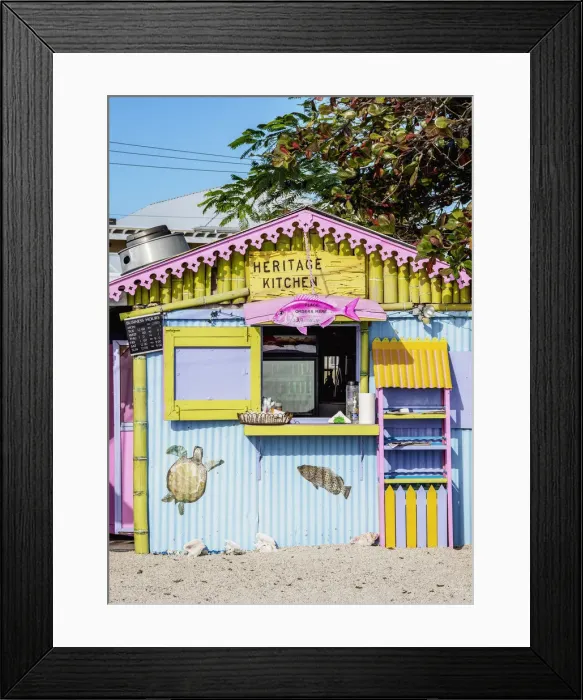 Framed Print : Heritage Kitchen Bar, Seven Mile Beach, West Bay, Grand Cayman, Cayman Islands Framed Print : Heritage Kitchen Bar, Seven Mile Beach, West Bay, Grand Cayman, Cayman Islands