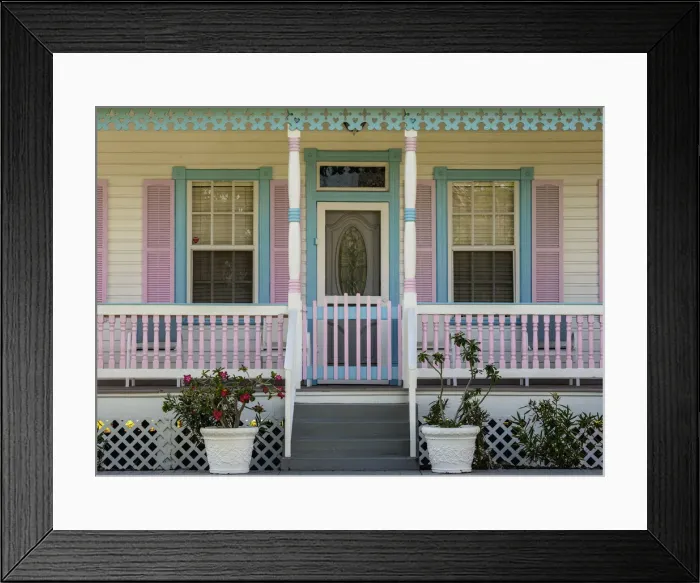Framed Print : Traditional House, George Town, Grand Cayman, Cayman Islands Framed Print : Traditional House, George Town, Grand Cayman, Cayman Islands