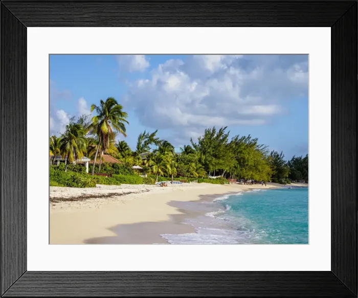 Framed Print : Seven Mile Beach, West Bay, Grand Cayman, Cayman Islands Framed Print : Seven Mile Beach, West Bay, Grand Cayman, Cayman Islands