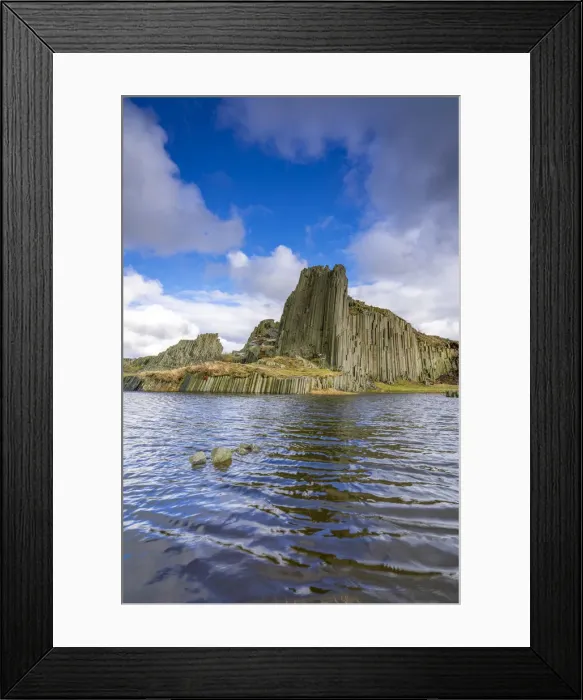 Framed Print : Panska skala (Mansion Rock), also known as Varhany (Organ), Kamenicky Senov, Liberec Region, Czech Republic