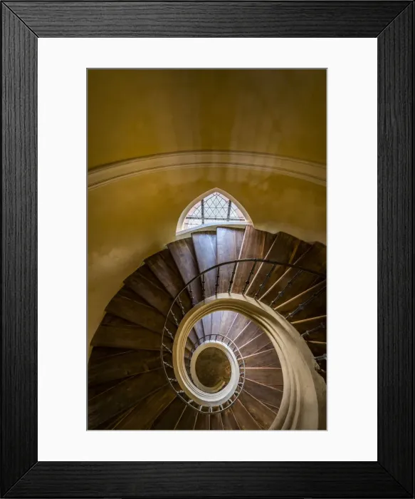 Framed Print : Directly above view of Spiral staircase inside Church of the Assumption of Our Lady and Saint John the Baptist, Kutna Hora, Central Bohemian Region, Czech Republic Framed Print : Directly above view of Spiral staircase inside Church of the Assumption of Our Lady and Saint John the Baptist, Kutna Hora, Central Bohemian Region, Czech Republic