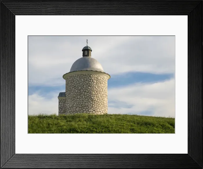 Framed Print : Low angle view of Hradistek chapel against sky, Velke Bilovice, Breclav District, South Moravian Region, Moravia, Czech Republic Framed Print : Low angle view of Hradistek chapel against sky, Velke Bilovice, Breclav District, South Moravian Region, Moravia, Czech Republic
