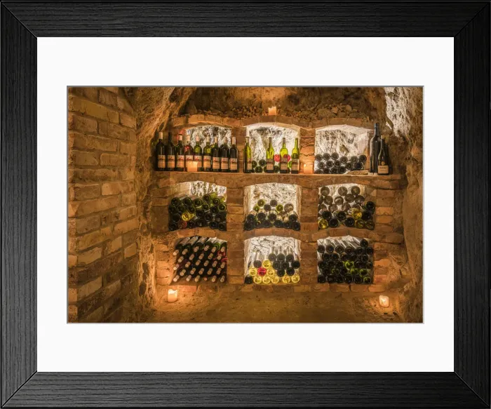 Framed Print : Bottles of wine arranged inside old wine cellar in Vrbice, Breclav District, South Moravian Region, Moravia, Czech Republic Framed Print : Bottles of wine arranged inside old wine cellar in Vrbice, Breclav District, South Moravian Region, Moravia, Czech Republic
