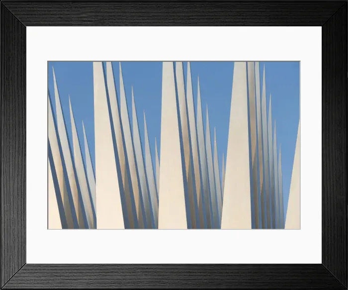 Framed Print : Abstract detail of The House of the Suicide and the House of the Mother of the Suicide