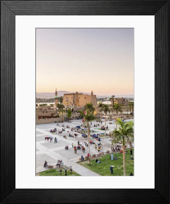Framed Print : Abou Al Hagag Square, Luxor, Nile river, Egypt, Africa Framed Print : Abou Al Hagag Square, Luxor, Nile river, Egypt, Africa