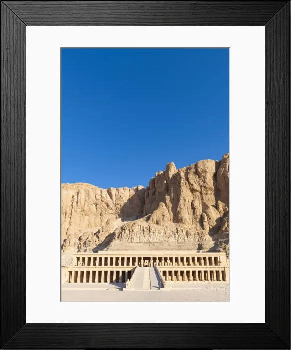 Framed Print : Temple of Deir al-Bahri (Queen Hatshepsuts Temple), Luxor, Egypt Framed Print : Temple of Deir al-Bahri (Queen Hatshepsuts Temple), Luxor, Egypt