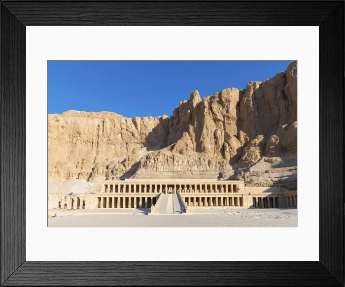 Framed Print : Temple of Deir al-Bahri (Queen Hatshepsuts Temple), Luxor, Egypt Framed Print : Temple of Deir al-Bahri (Queen Hatshepsuts Temple), Luxor, Egypt