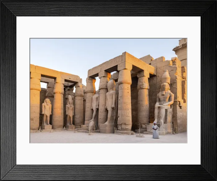 Framed Print : Luxor Temple, Luxor, Egypt, Africa Framed Print : Luxor Temple, Luxor, Egypt, Africa