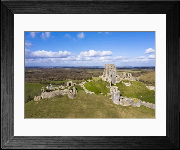 Framed Print : Corfe Castle, Corfe, Dorset, England, UK Framed Print : Corfe Castle, Corfe, Dorset, England, UK