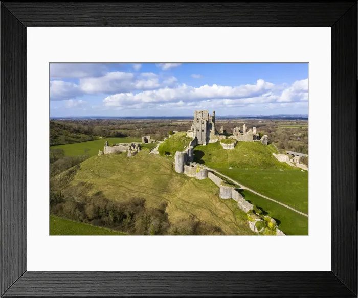 Framed Print : Corfe Castle, Corfe, Dorset, England, UK Framed Print : Corfe Castle, Corfe, Dorset, England, UK