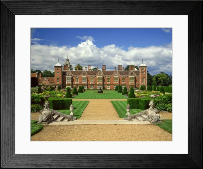 Framed Print : Blickling Hall & Gardens, Blickling, Norfolk, England Framed Print : Blickling Hall & Gardens, Blickling, Norfolk, England