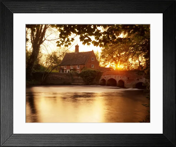 Framed Print : Lyng Mill, Norfolk, England Framed Print : Lyng Mill, Norfolk, England