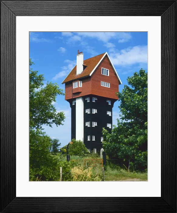 Framed Print : House in the Clouds, Thorpness, Suffolk, England Framed Print : House in the Clouds, Thorpness, Suffolk, England