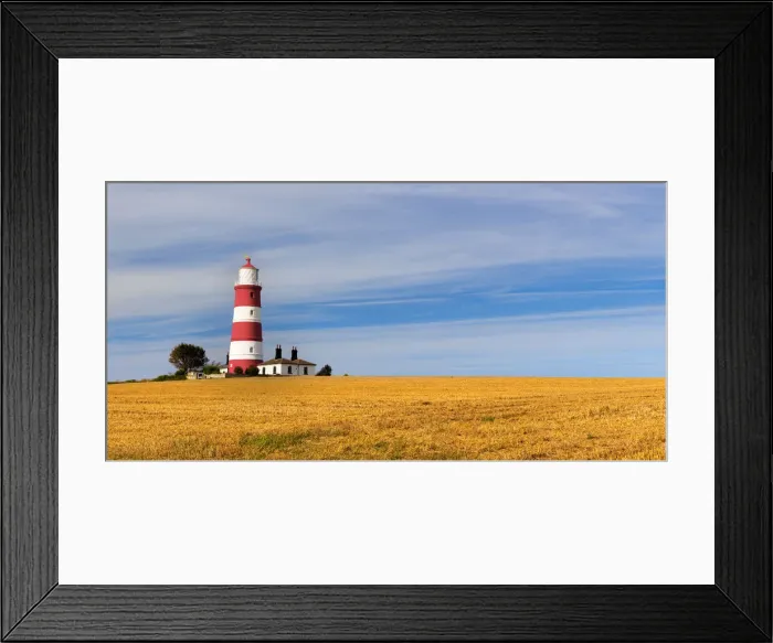 Framed Print : Happisburgh Lighthouse, Happisburgh, Norfolk, England Framed Print : Happisburgh Lighthouse, Happisburgh, Norfolk, England